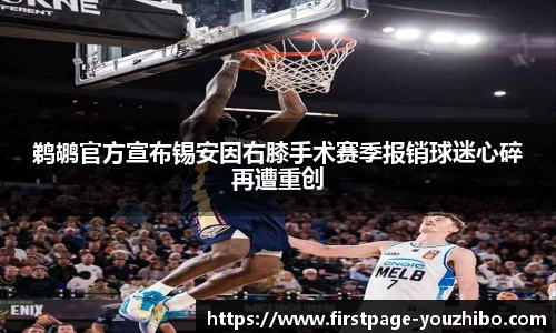 鹈鹕官方宣布锡安因右膝手术赛季报销球迷心碎再遭重创